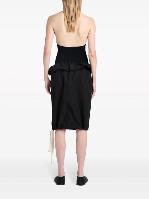 Proenza Schouler Hayley ruffle-trim skirt - Black