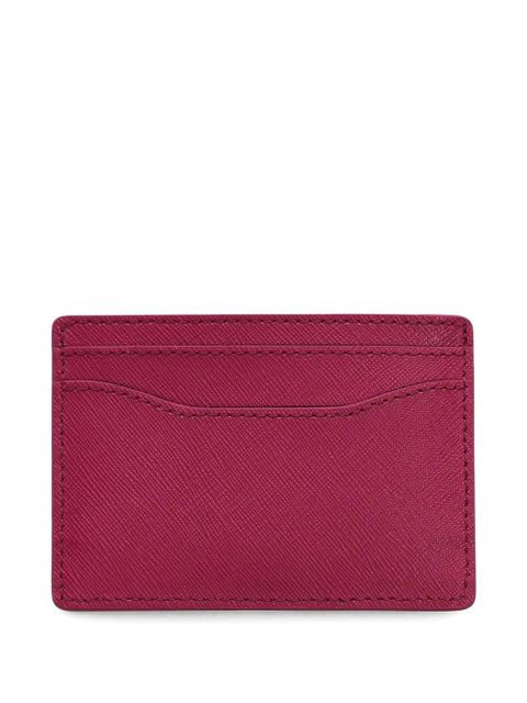Marc Jacobs logo-plaque leather card holder - Pink - zdjęcie produktu nr 2
