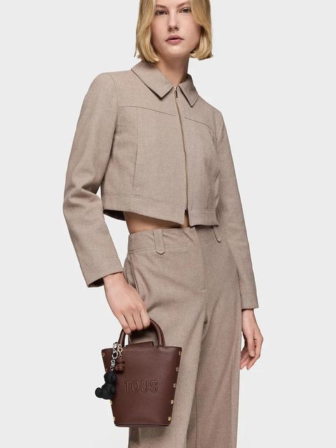 Tous torebka Back To Basics kolor brązowy 2002358943