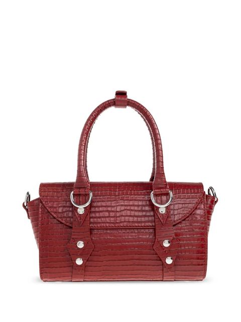 Vivienne Westwood mini Bettina crocodile-effect tote bag - Red - zdjęcie produktu nr 2