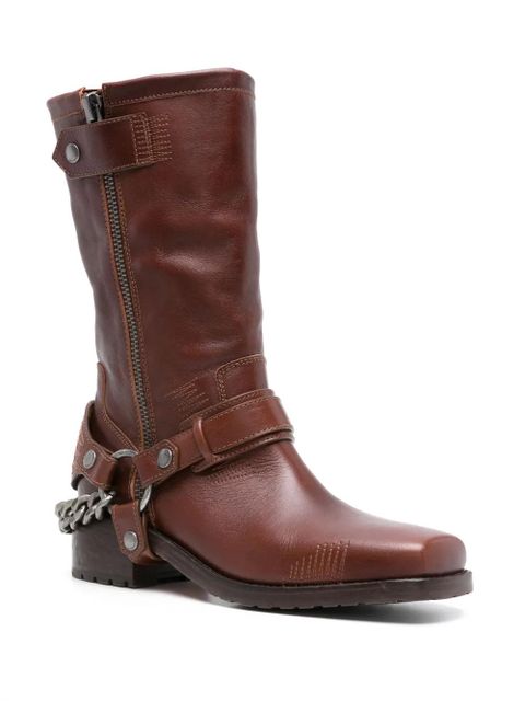 Zadig&Voltaire Igata leather boots - Brown - zdjęcie produktu nr 2