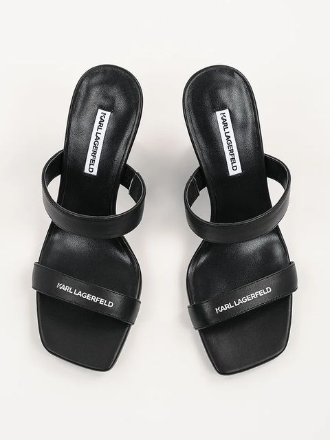 Karl Lagerfeld klapki skórzane WAVERLY