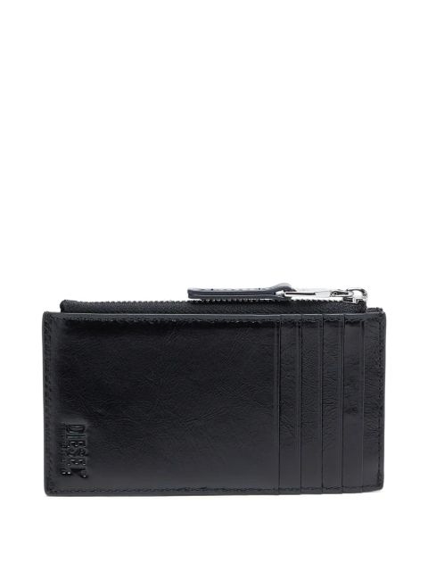 Diesel embossed zip card case - Black - zdjęcie produktu nr 2