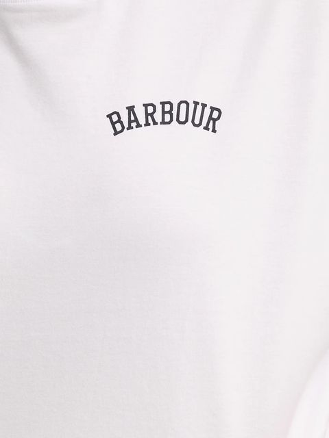 Barbour t-shirt bawełniany CLAYDON