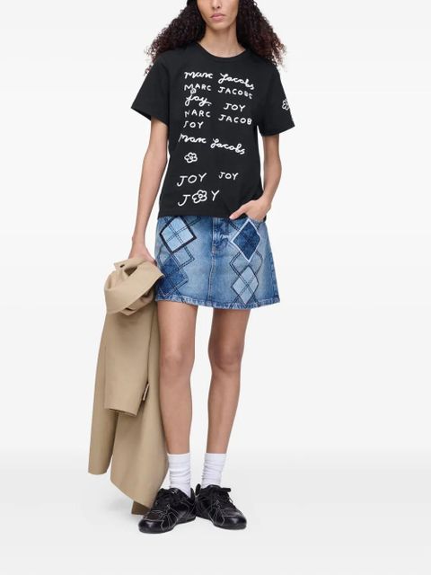 Marc Jacobs daisy-print T-shirt - Black - zdjęcie produktu nr 2