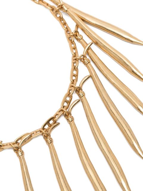 Jacquemus The Collier Haricots necklace - Gold