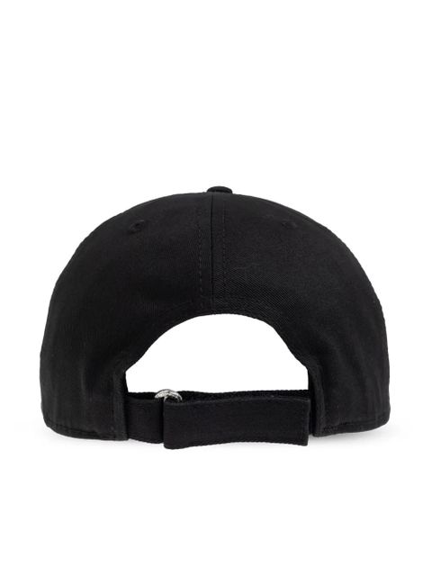 Moncler embroidered gabardine cap - Black - zdjęcie produktu nr 2