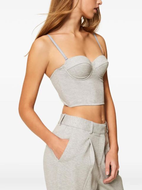 TWINSET sleeveless tank top - Grey