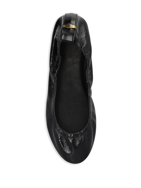 ISABEL MARANT Belna leather ballerina shoes - Black
