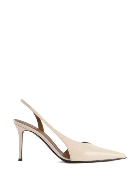 Giuseppe Zanotti Desiree asymmetric-design sling-back pumps - Neutrals - zdjęcie produktu nr 1