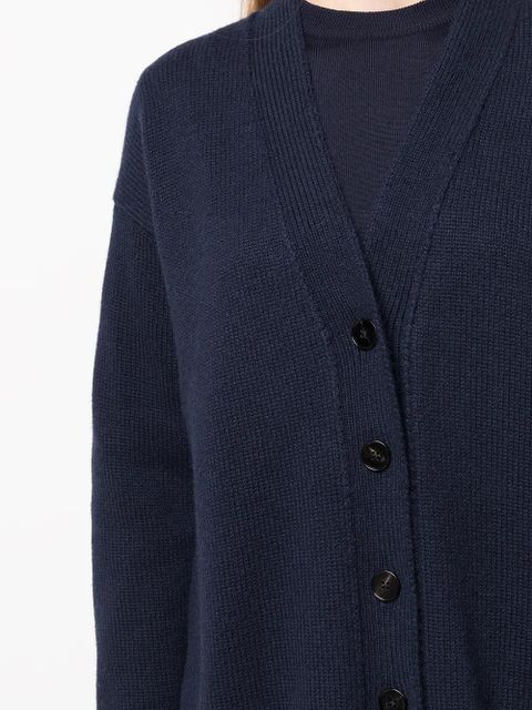 Jil Sander V-neck knitted cardigan - Blue