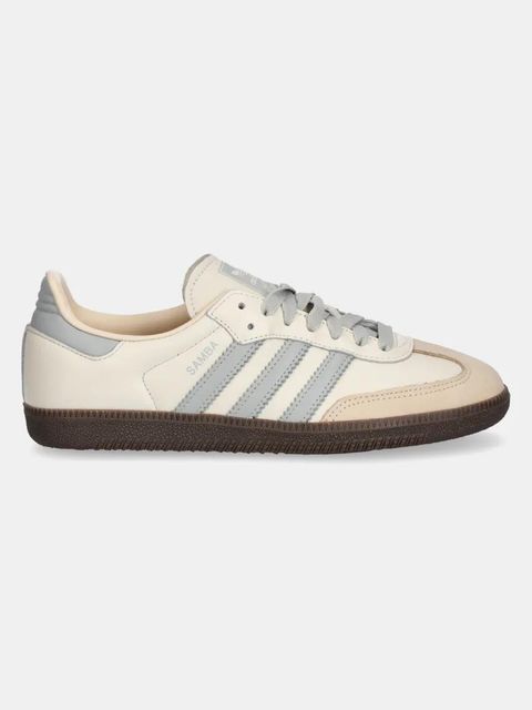 adidas Originals sneakersy skórzane Samba OG W kolor beżowy JH7299 - zdjęcie produktu nr 2