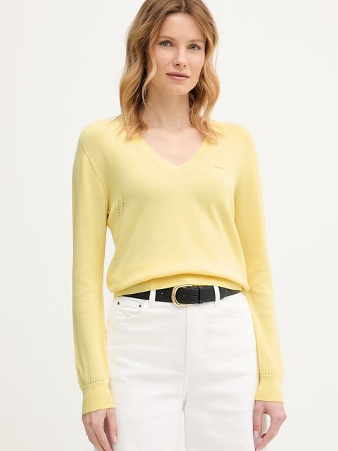 Lacoste sweter bawełniany - zdjęcie produktu nr 1