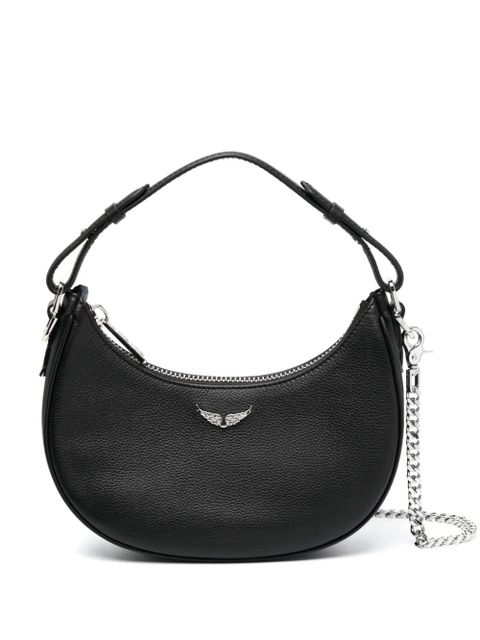 Zadig&Voltaire logo-plaque leather crossbody bag - Black - zdjęcie produktu nr 1