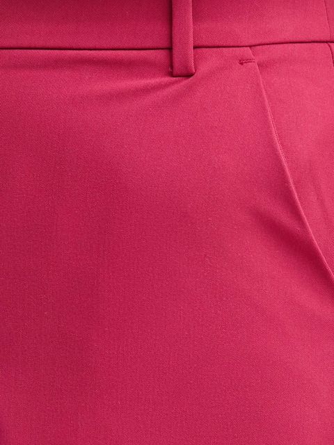 United Colors of Benetton spodnie damskie kolor różowy proste high waist 4R4CDF08H