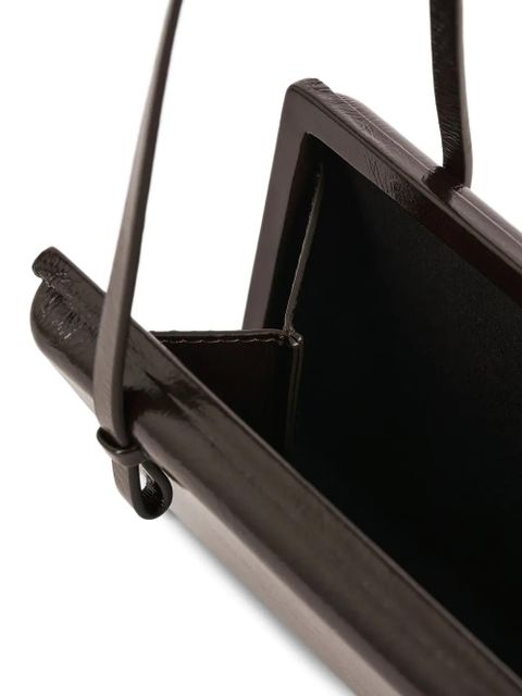 TOTEME Cocktail naplack shoulder bag - Brown - zdjęcie produktu nr 2