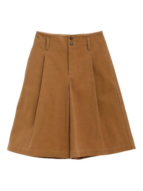 Chloé cotton bermuda shorts - Brown - zdjęcie produktu nr 1