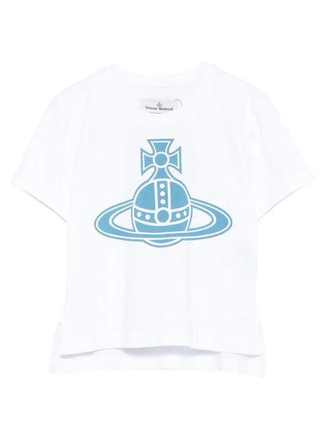Vivienne Westwood Viv Paris Orb T-shirt - White - zdjęcie produktu nr 1
