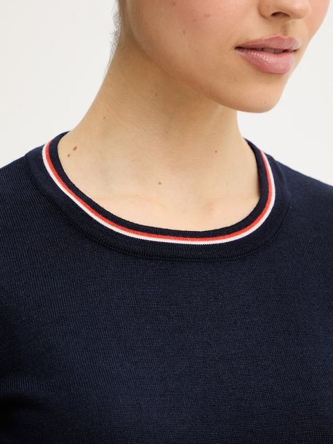 Luisa Spagnoli t-shirt wełniany Metella