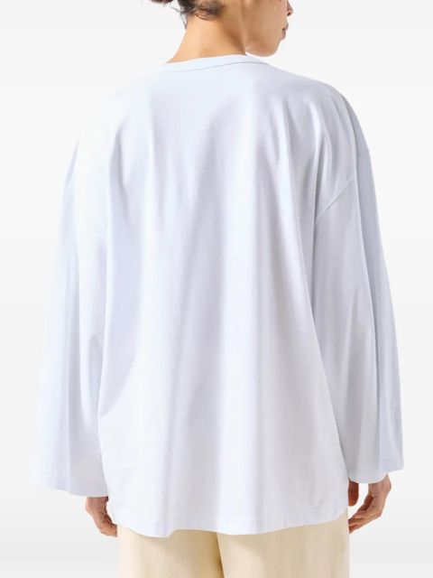 American Vintage Fizvalley long-sleeve top - White