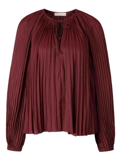 Ulla Johnson Electra long-sleeves blouse - Red - zdjęcie produktu nr 1