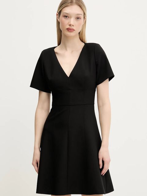 HUGO sukienka kolor czarny mini prosta 50542656 - zdjęcie produktu nr 1