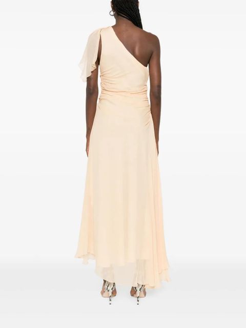Victoria Beckham ruched maxi dress - Yellow