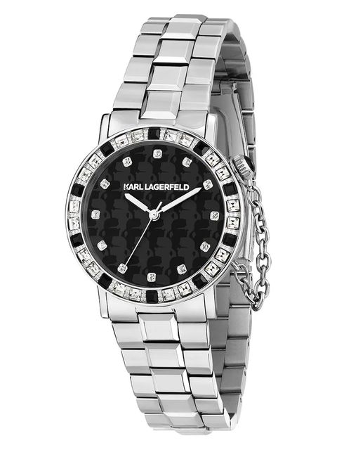 Karl Lagerfeld zegarek damski kolor srebrny R0553100502 - zdjęcie produktu nr 1