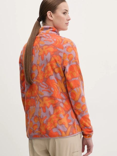 Helly Hansen bluza sportowa Maridalen kolor pomarańczowy wzorzysta 63430 - zdjęcie produktu nr 2