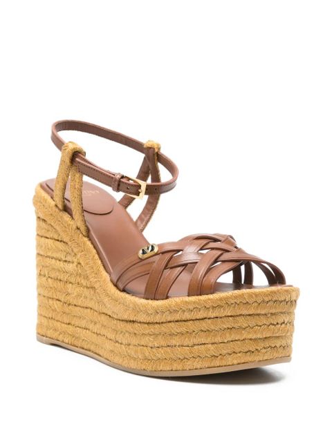 Valentino Garavani leather sandals - Brown