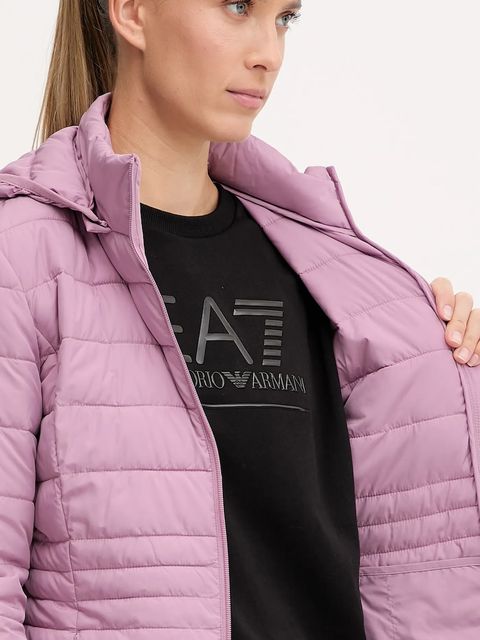 EA7 Emporio Armani kurtka kolor różowy przejściowa TNF8Z.8NTB23