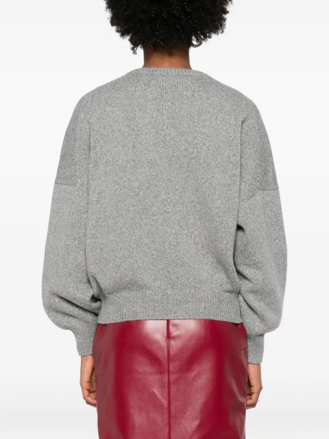 KHAITE Wolfe cashmere sweater - Grey