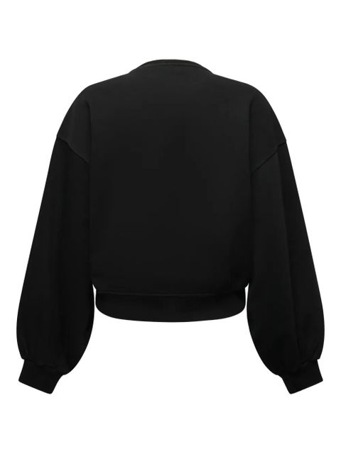 PINKO embroidered sweatshirt - Black