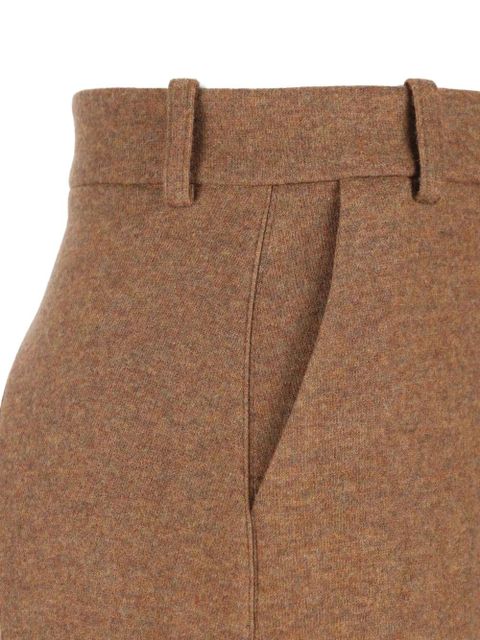 Loro Piana belt-loop straight trousers - Brown