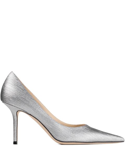 Jimmy Choo 85mm Love pumps - Silver - zdjęcie produktu nr 1