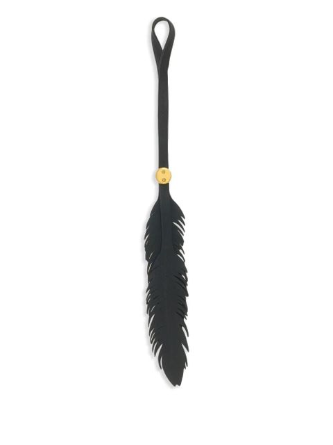 Marni feather leather charm - Black - zdjęcie produktu nr 2