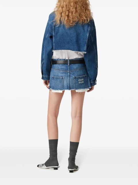 Miu Miu denim jacket - Blue
