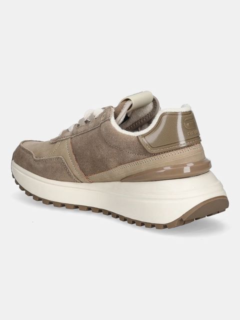 G-Star sneakersy zamszowe LYN TWL W damskie kolor brązowy D28140-01-5062 - zdjęcie produktu nr 2