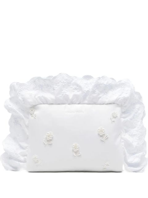 Simone Rocha embellished clutch bag - White - zdjęcie produktu nr 1
