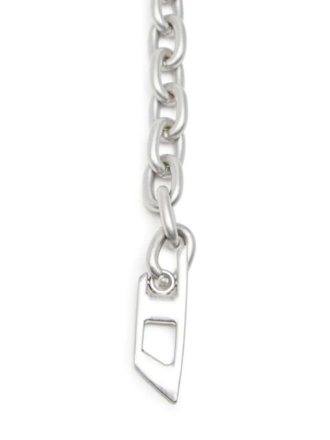 Diesel B-Charm Chain belt - Silver