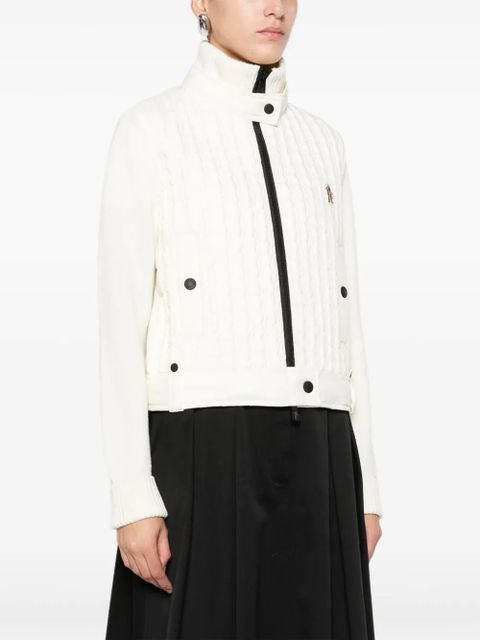 Moncler Grenoble panelled jacket - White