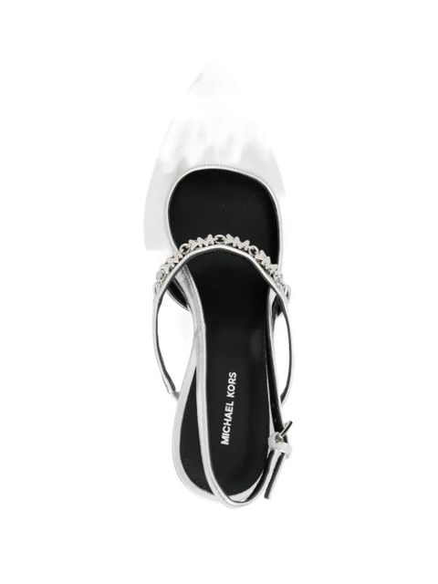 Michael Kors 95mm Dina Flex pumps - Silver