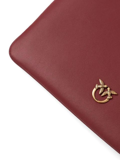 PINKO leather cross body bag - Red