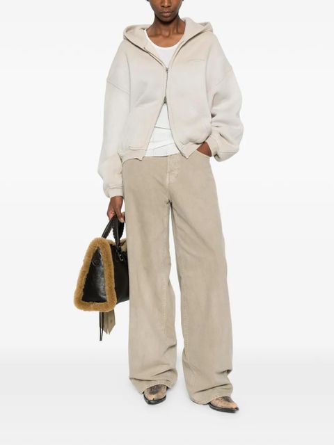 Alexander Wang crystal-embellished hoodie - Neutrals - zdjęcie produktu nr 2