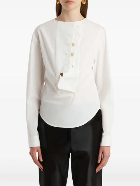 KHAITE Poe top - White