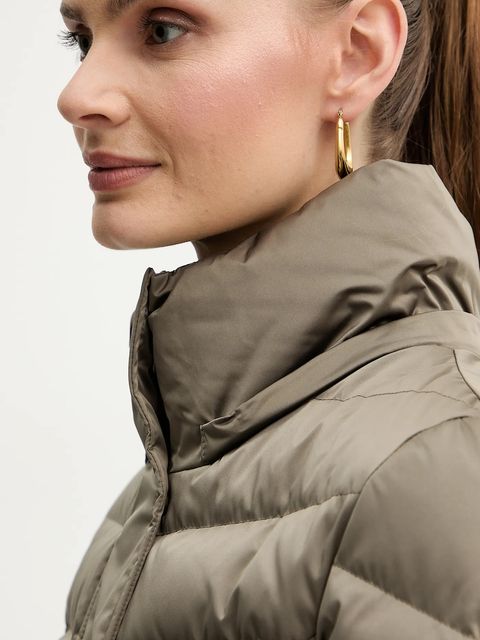 Guess kurtka puchowa MARINA kolor zielony zimowa W5BL30 W2802