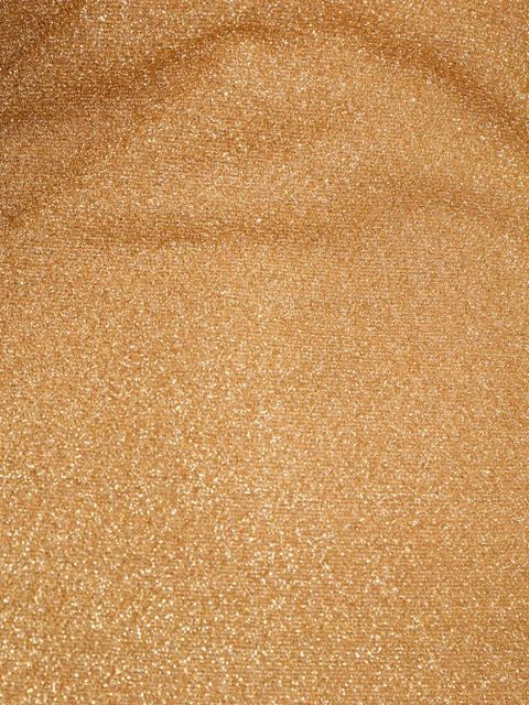 Oséree ring-strap mini dress - Gold