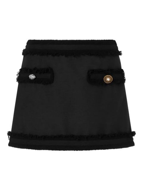 Moschino button-detail mini skirt - Black - zdjęcie produktu nr 1