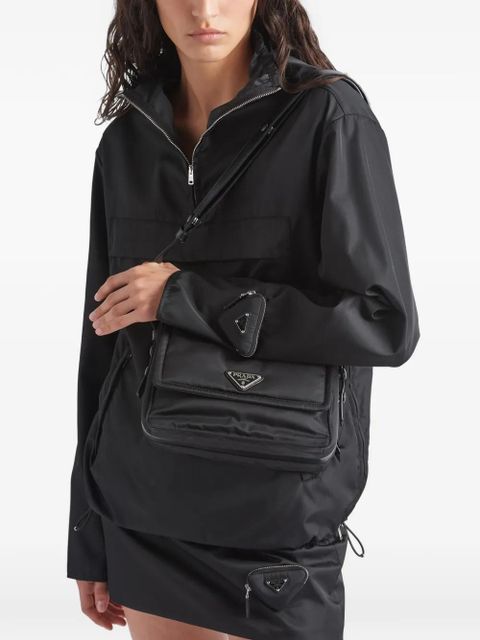 Prada small Traveller shoulder bag - Black
