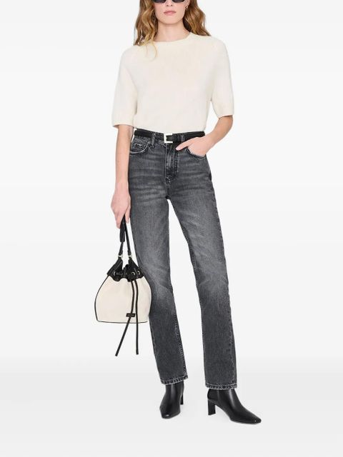 ANINE BING mini Alana bucket bag - Neutrals - zdjęcie produktu nr 2